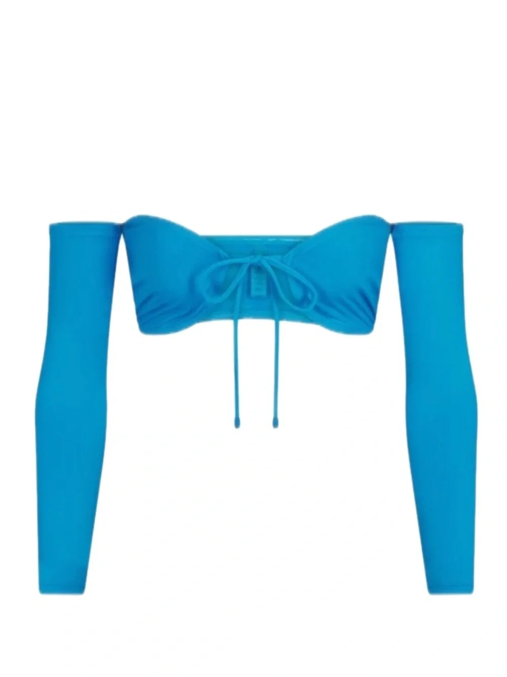 SKIMS NWT Blue Recycled Bikini Top Size M Swimwear summer beach
